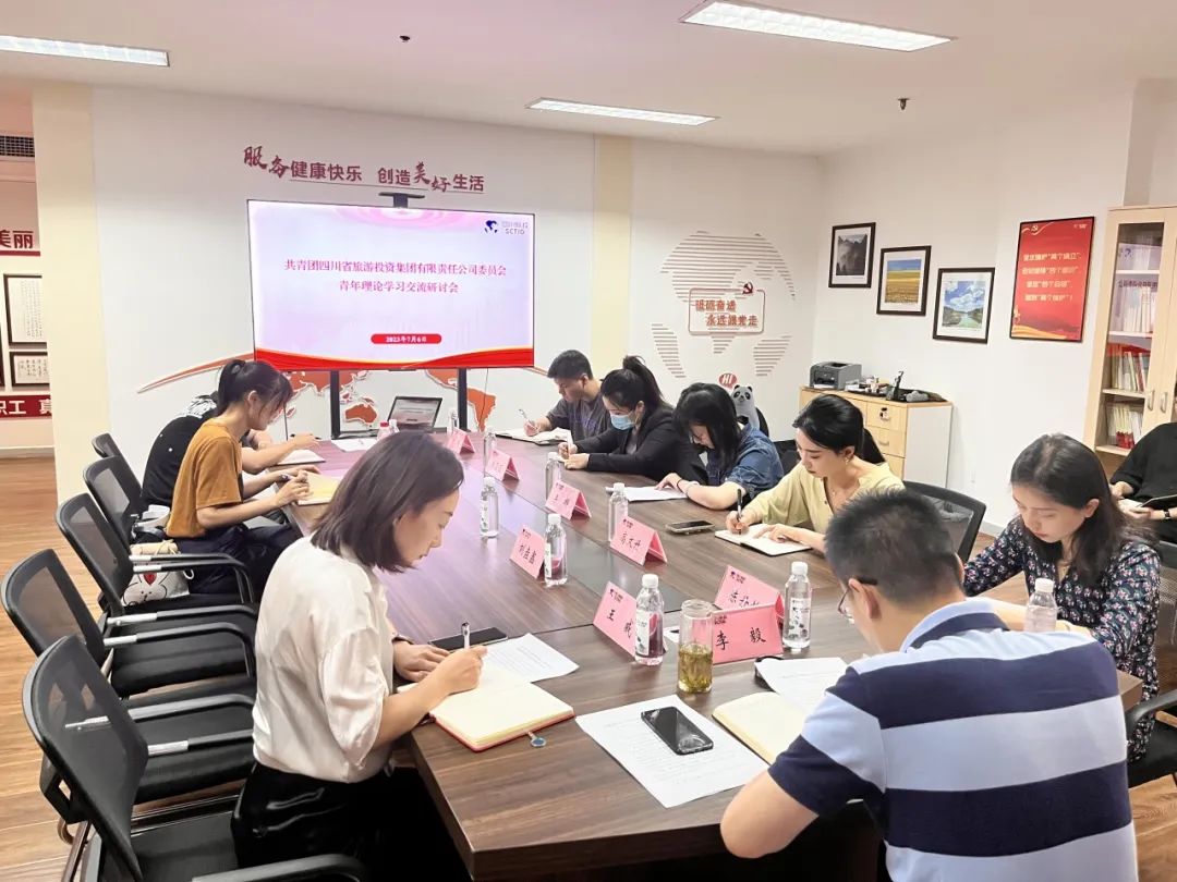省尊龍凱時(shí)集團(tuán)團(tuán)委組織召開青年學(xué)習(xí)研討會(huì)
